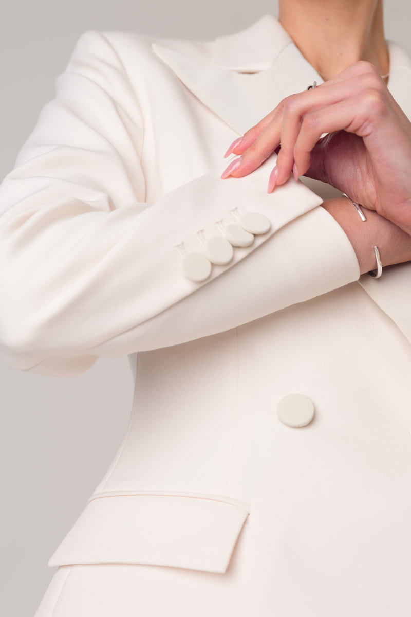 LOOK 01 — The Total Ivory Suit