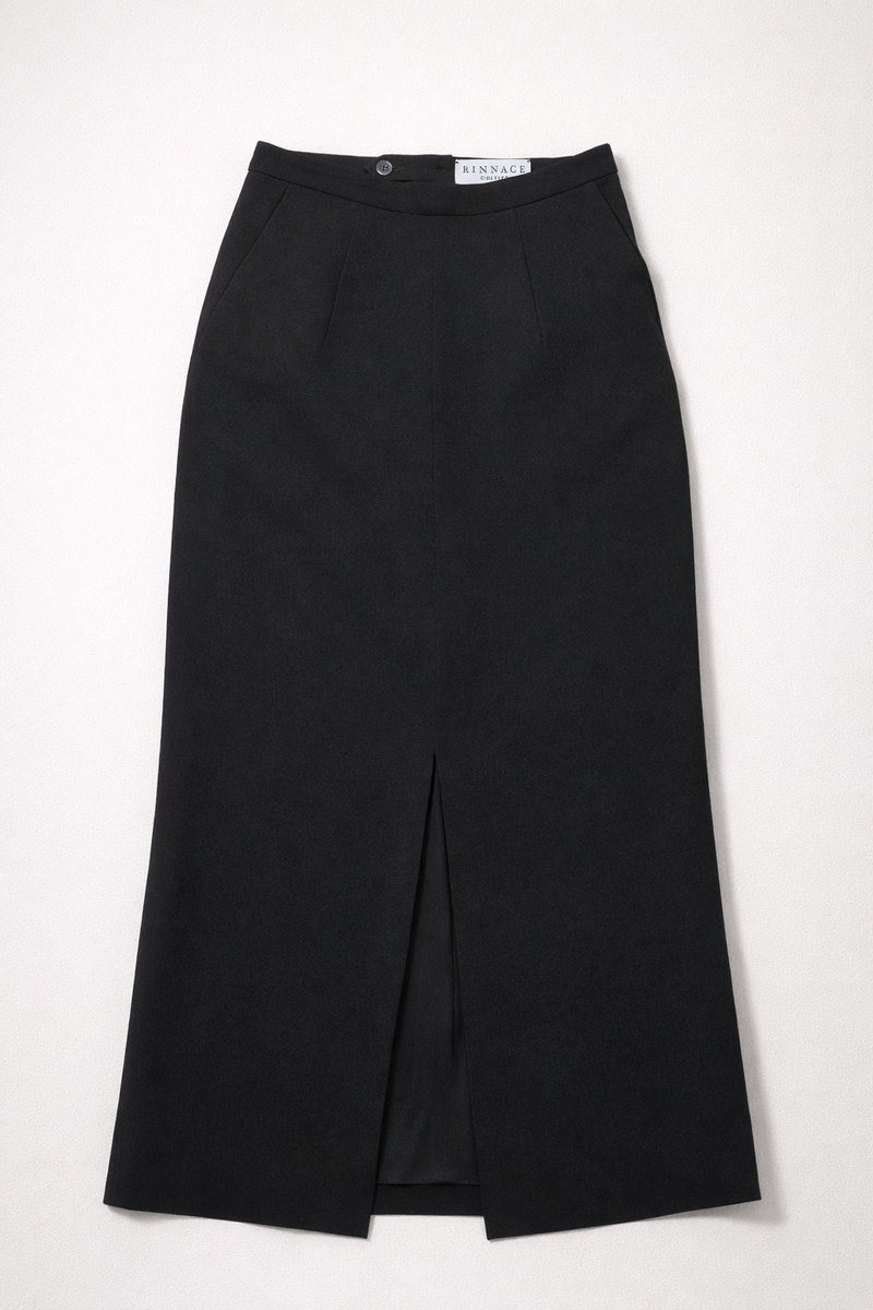 SKIRT 01 — High-waisted midi