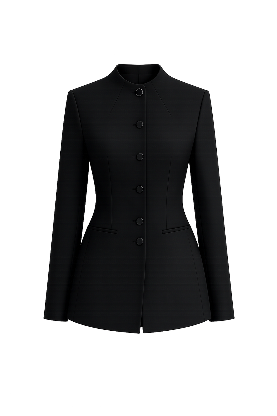 JACKE 03 — Jacke mit Mandarin-Kragen