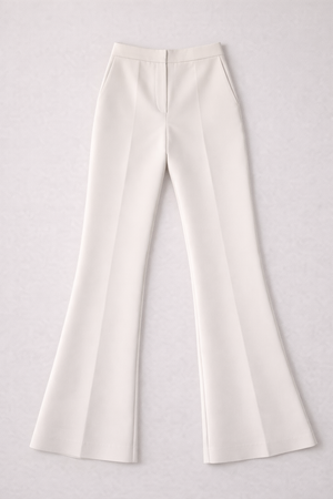 PANTALÓN 01 — Corte recto de tiro alto
