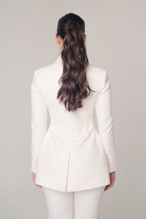 JACKET 04 — Longline Shirt Collar Jacket