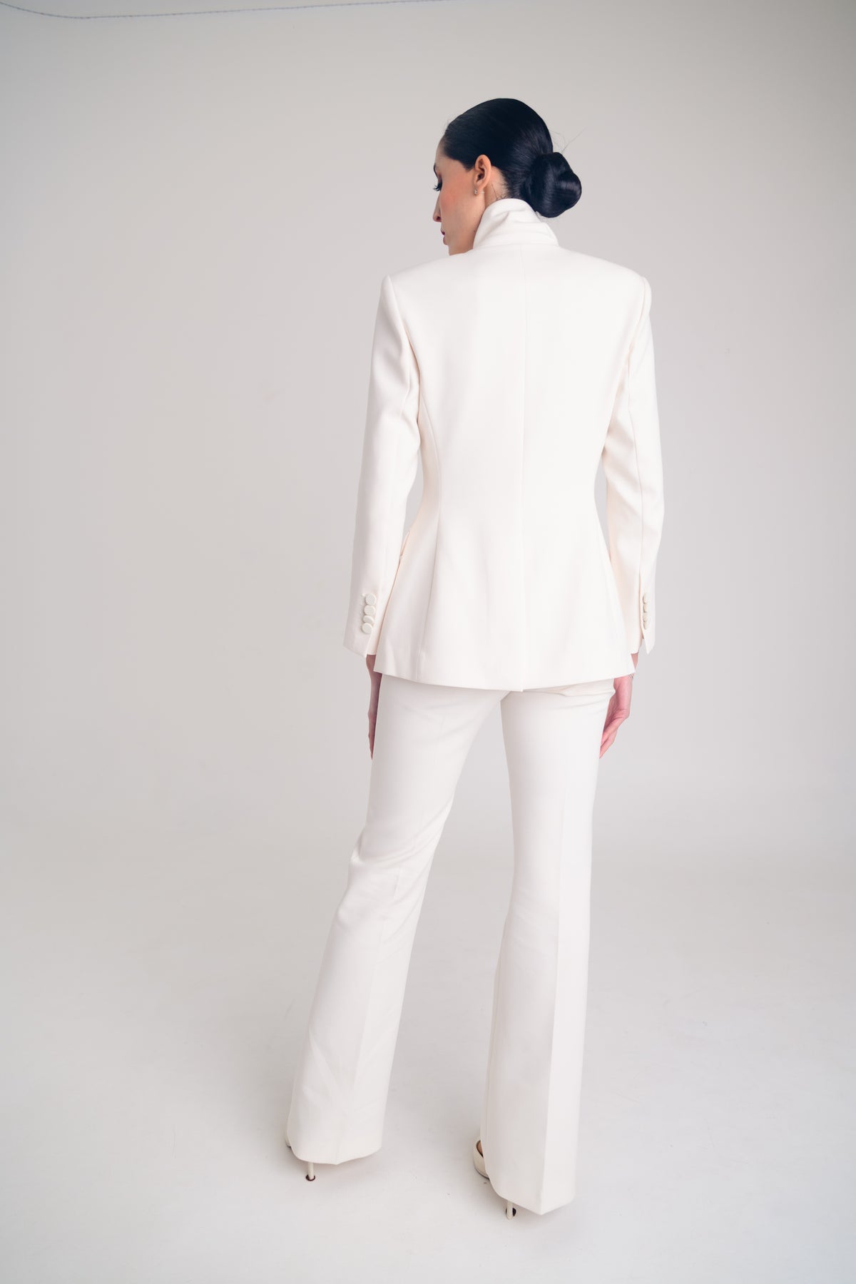 LOOK 01 — The Total Ivory Suit