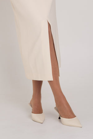 SKIRT 02 — High-waisted midi