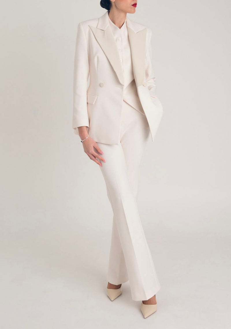 LOOK 05 — The Ivory Three-Piece