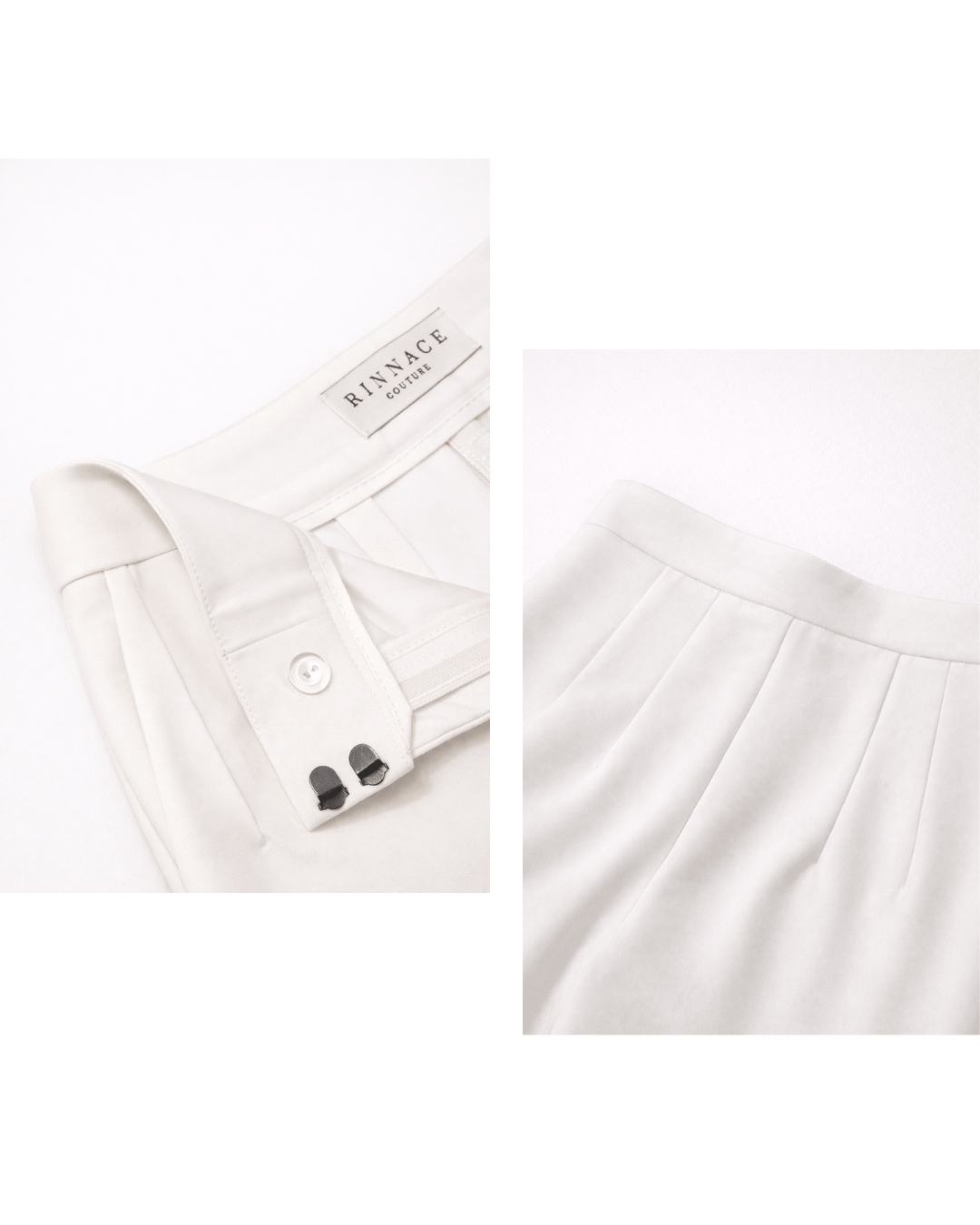 Trousers 01 - High-waisted straight cut detalle