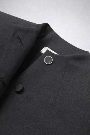 JACKET 03 — Mandarin collar jacket