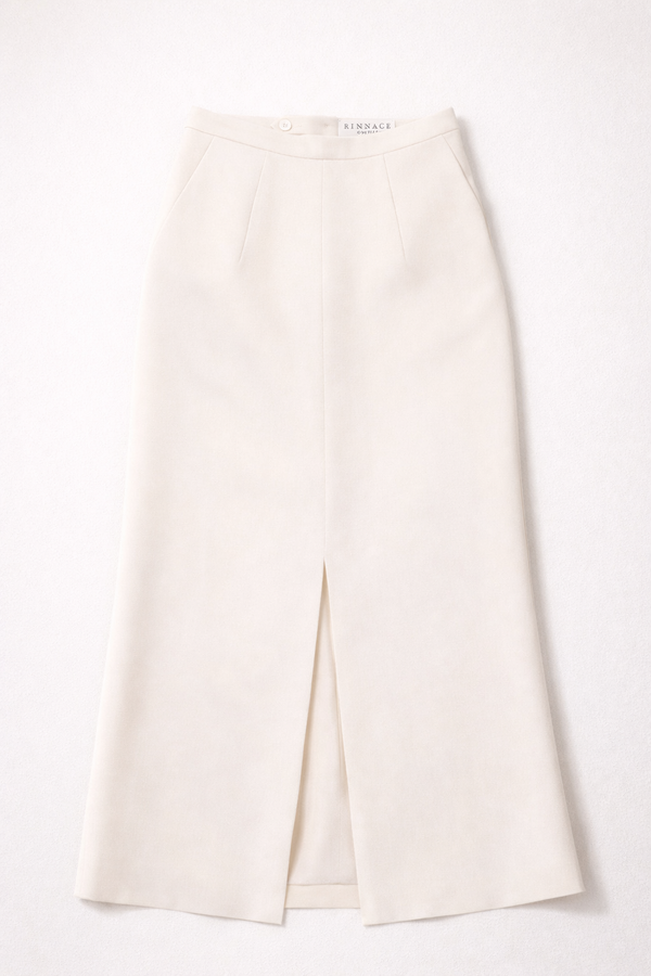 FALDA 02 — Midi de talle alto