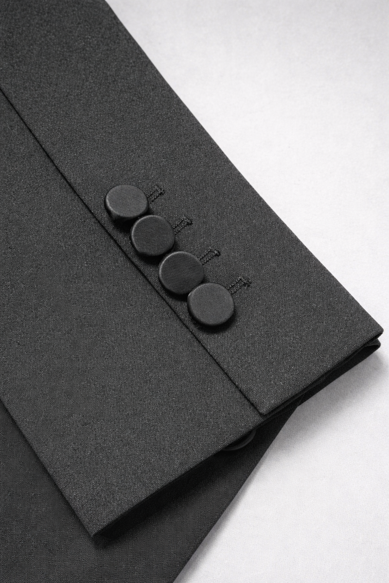 JACKET 03 — Mandarin collar jacket
