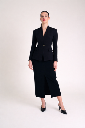 SKIRT 01 — High-waisted midi