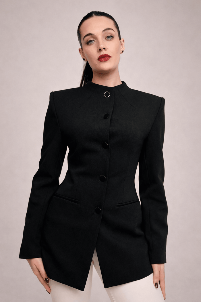 Jacket 03 - Mandarin collar jacket